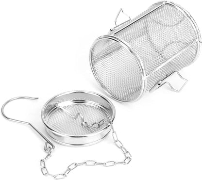 Tea Spice Seasoning Strainer Filter Mesh, Stainless Steel Herbal Filter for Soup Seasonings, Tea Infuser Basket