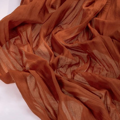 **Socomi Cheesecloth Table Runner - Boho Rustic Terracotta Design | 120 Inch for Weddings & Events**
