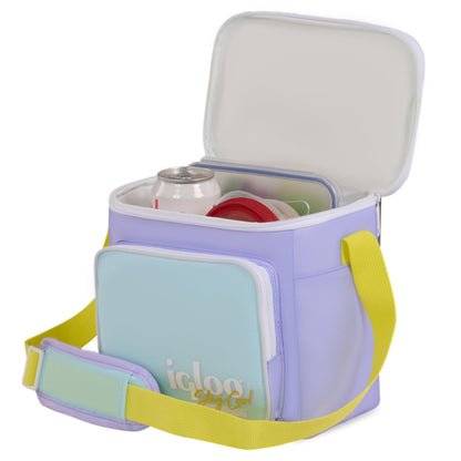 Igloo Lilac Breeze Retro Square Lunch Bag