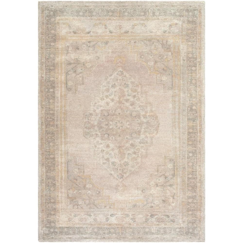 Livabliss x Galey Alix Luciana I Traditional Medallion Area Rug, 8'10" x 12' (9' x 12'), Taupe