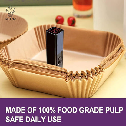 Ninja | Air Fryer Liners Disposable - 260 PCS Accessories for 4 QT & 6 Cup Ninja Crispy Air Fryer