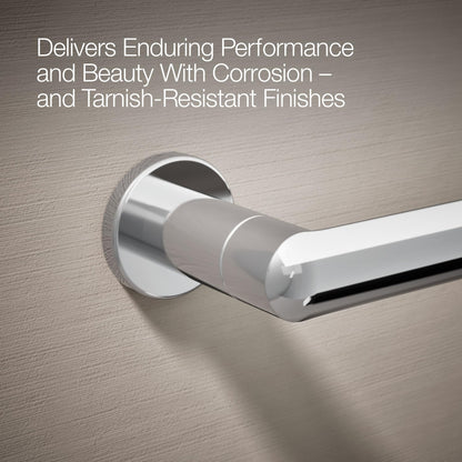 KOHLER Toilet Paper Holder by, Bathroom Toilet Paper Holder, Kumin Collection, Vibrant Brushed Nickel, K-24546-BN
