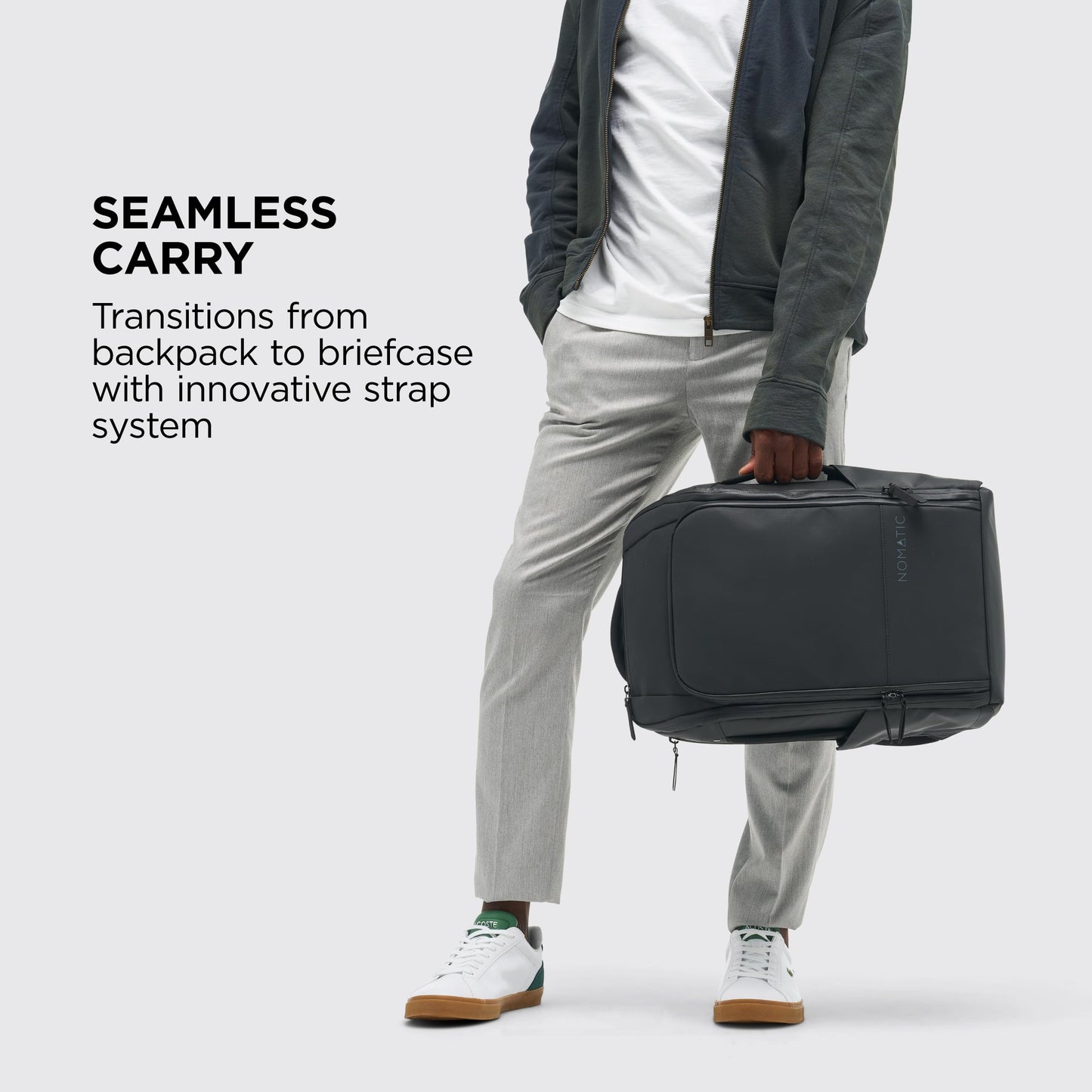 NOMATIC 14L Backpack - Work Backpack for Men and Woman - Everyday Pack - Water Resistant - 15" Laptop Sleeve - Professional Daypack For Mens - Expandable Travel Pack