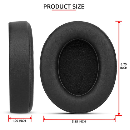 Krone Kalpasmos Replacement Ear Pads for Beats Studio 3 & Studio 2, Upgraded Beats Studio 3 Replacement Parts and Beats Headphones Accessories, Compatible with B0500 B0501 Wired/Wireless Models, Black