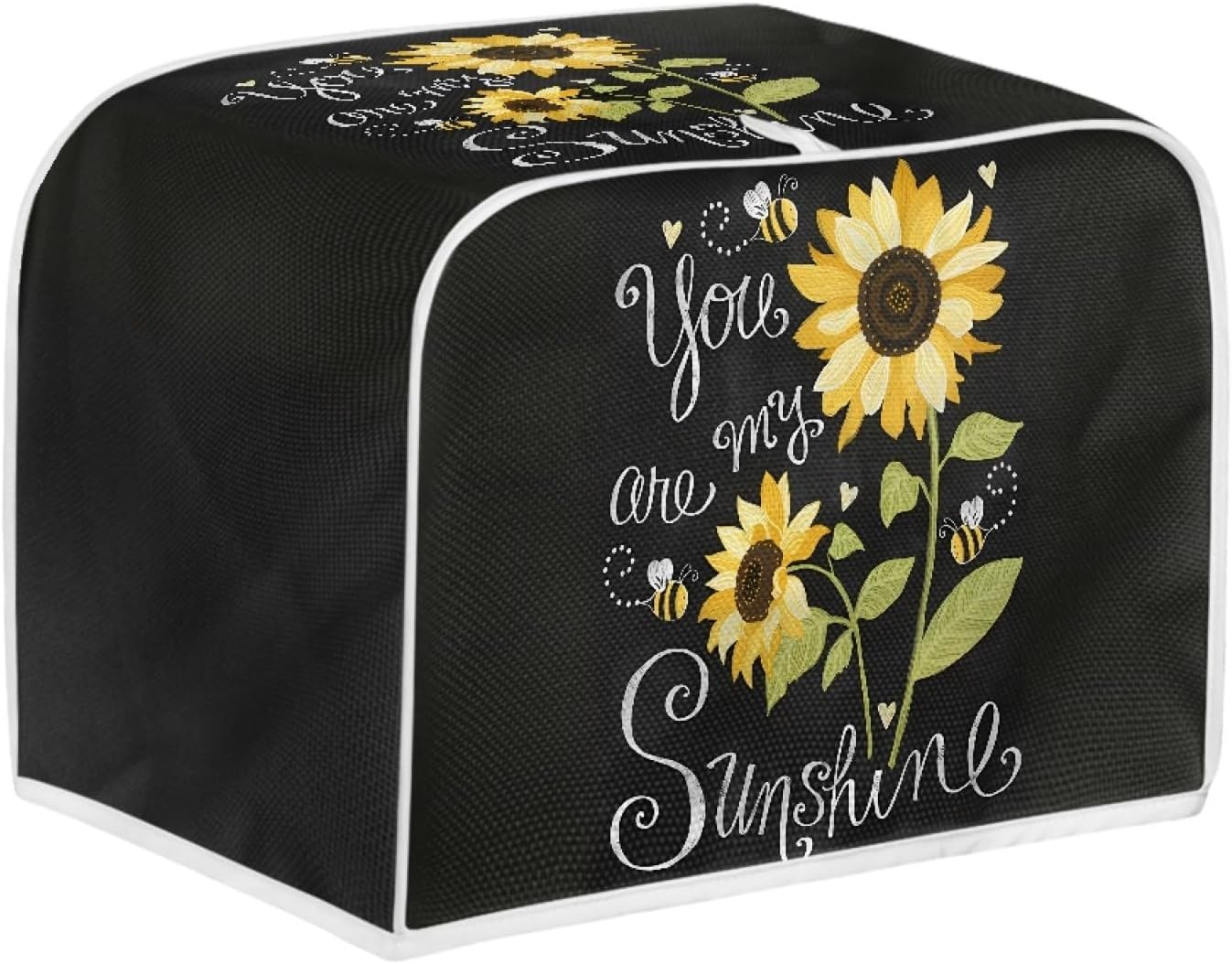 Sunflower Toaster Cover, Kitchen Small Appliance Cover, Waterproof Grill Bakeware Cover, Keep Toaster Away from Dust