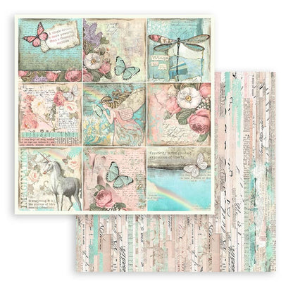 Stamperia Intl Scrapbooking Paper, Multi 10 Count(Pack of 1)