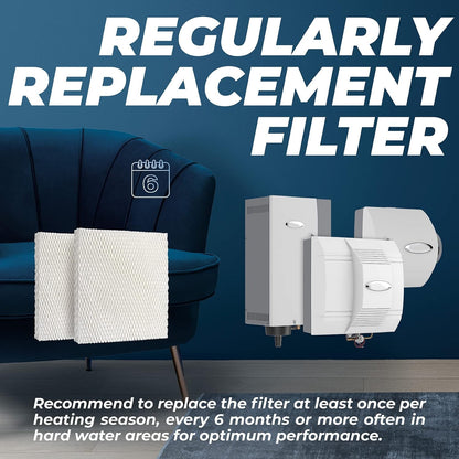 Pokin HC22P Humidifier Filter Wicking Replacement for Honeywell HC22P HE220A 220B 225A 225B & AprilAire 110 220 550