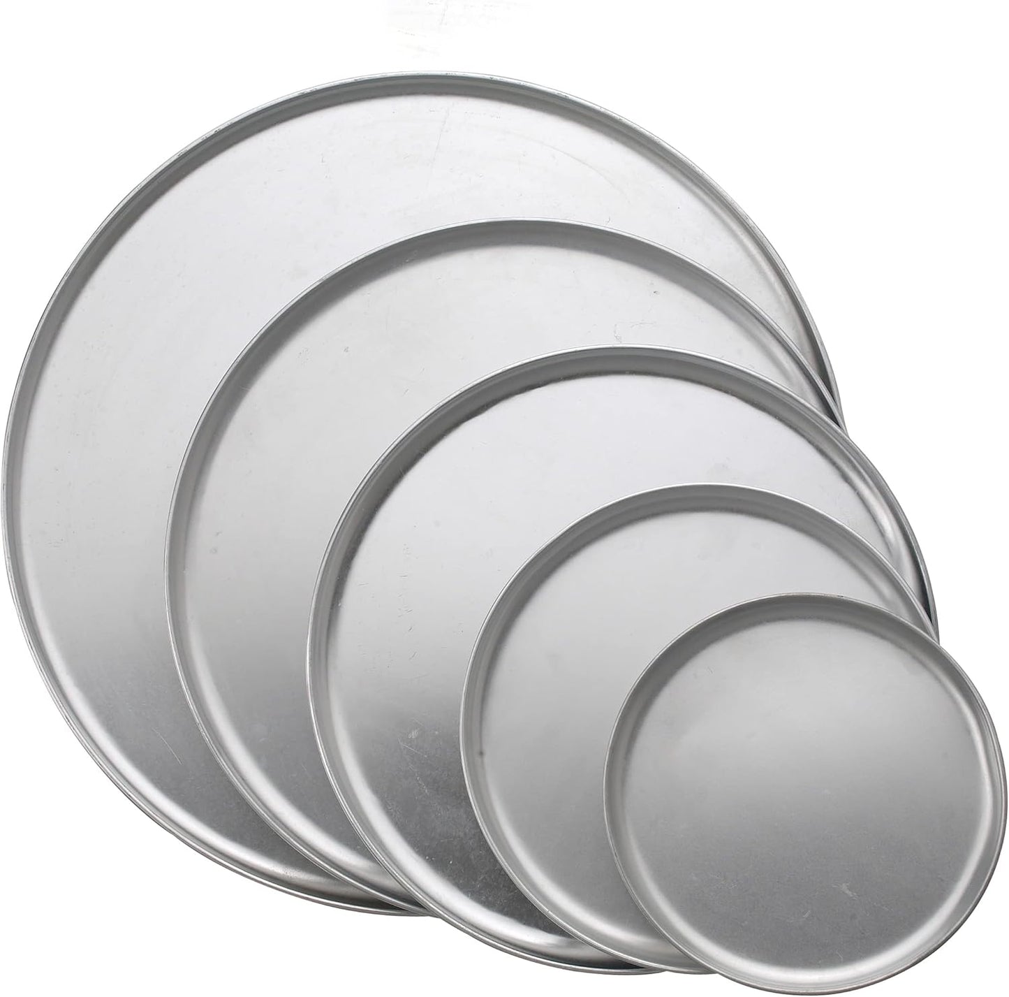 15" Aluminum Coupe Style Pizza Pan, Winco