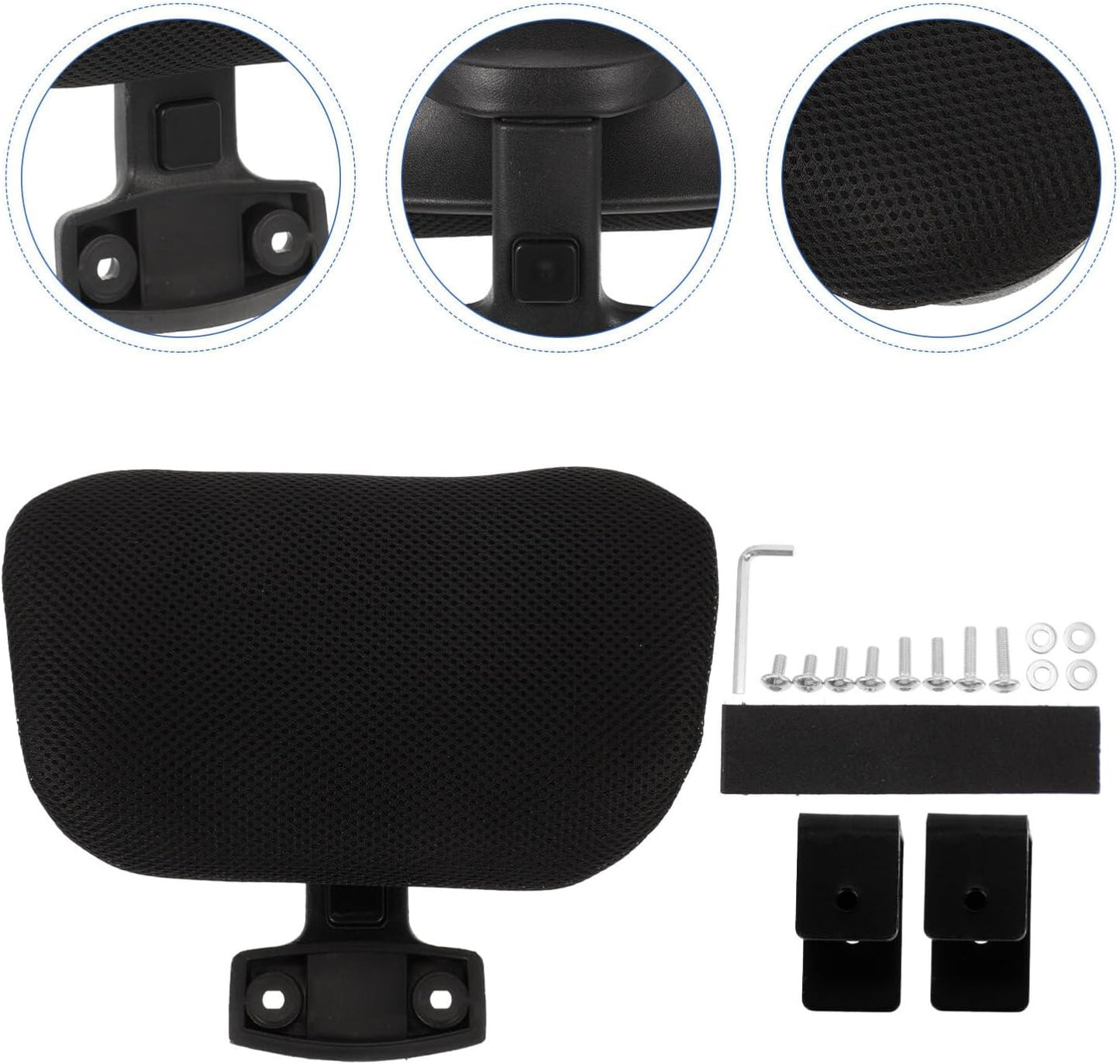 Tofficu Office Chair Headrest Attachment, Adjustable Headrest for Computer Desk Chair