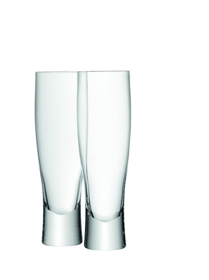 LSA BR23 Bar Beer Glass 18.5 fl oz/H9.5in Clear x 2