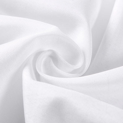 Bailarina Cloth Napkins Set of 40,17x17 inches Dinner Napkins Cloth Washable,Polyester Square Table Cloth Napkin Bulk with Hemmed Edges Ideal for Banquets, Parties and Weddings-White