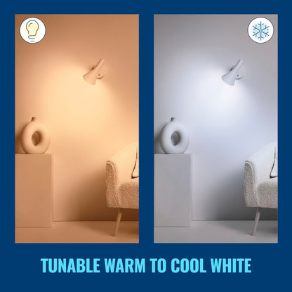 WiZ Connected 40W B12 LED Smart Light Bulbs - 3 Pack - Connects to Your Wi-Fi - E12 Smart Bulb - Control with Voice or App + Activate with Motion - Matter Compatible