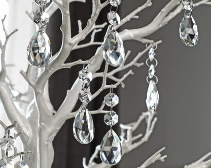 H&D HYALINE & DORA 20pcs Teardrop Chandelier Crystal Glass Pendants Beads