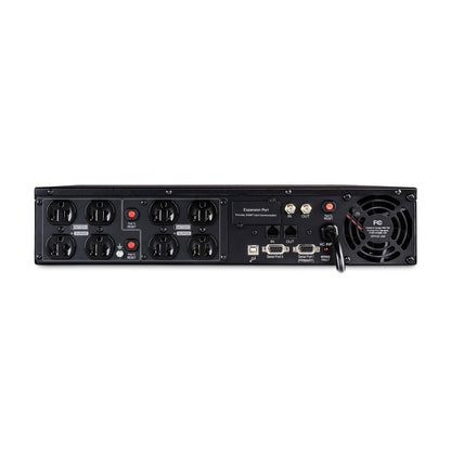 CyberPower OR1500LCDRT2U Smart App LCD UPS Battery Backup and Surge Protector, 1500VA/900W, 8 Outlets, AVR, 2U Rack/Tower