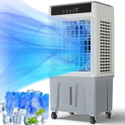 Slkdrft Portable Air Conditioner, 3 in 1 Evaporative Swamp Air Cooler,