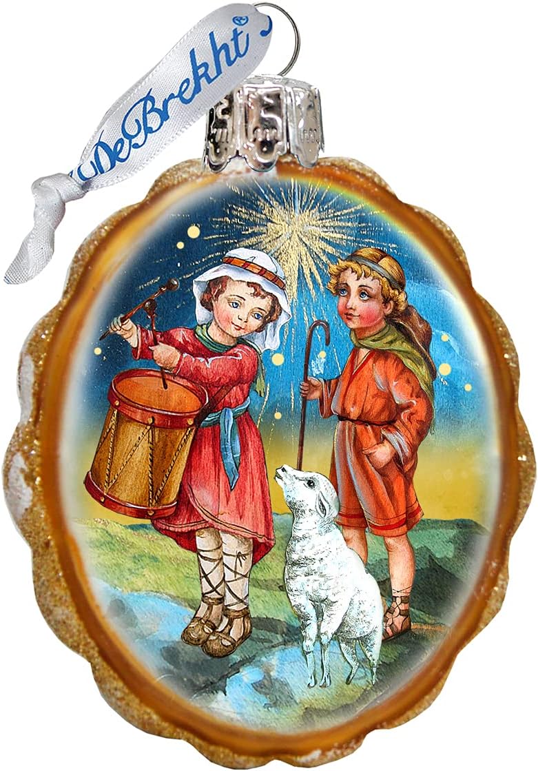 Drummer and Shepherd Boy Ornament