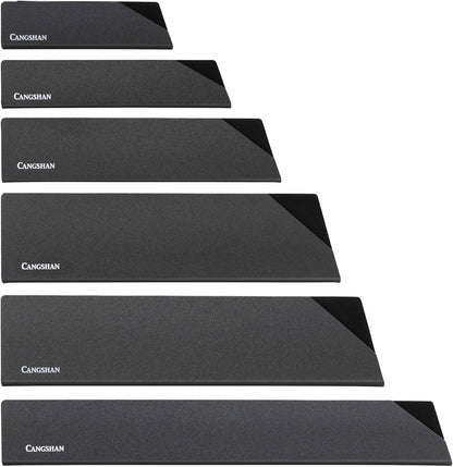 Cangshan 6-Piece Knife Edge Guard Set, 503633, Black