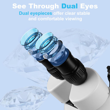 ZQ-1 Jewelry Microscope with 4in Ball Vise