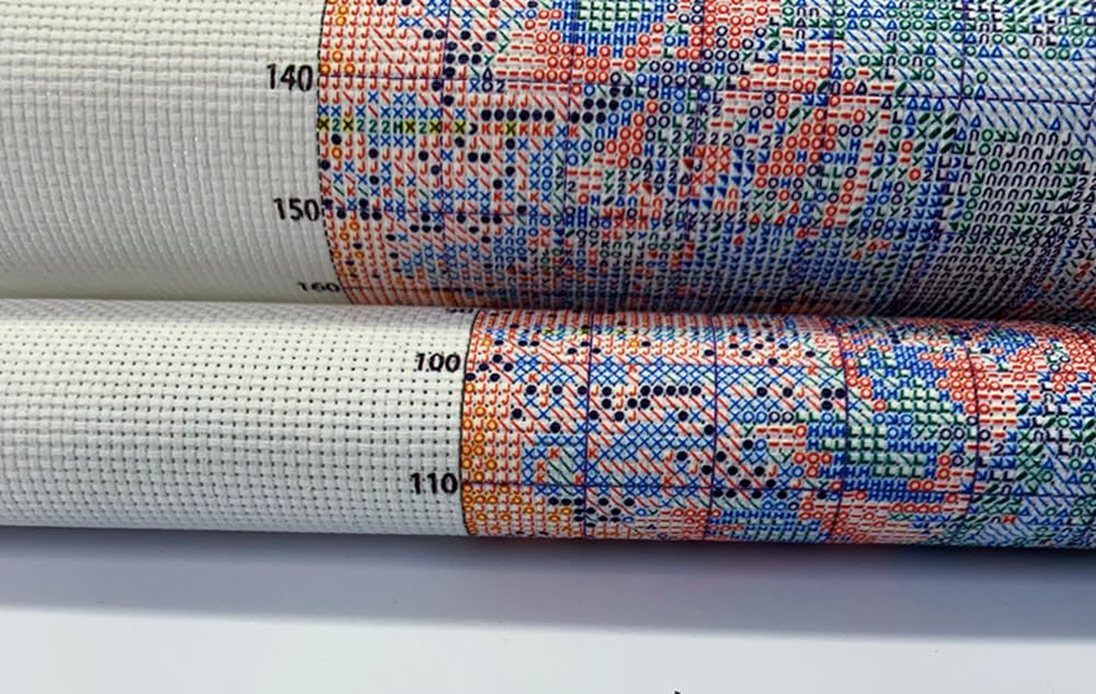 Moohue DIY Counted Stamped Cross Stitch Kits for Adults 14 Count Cross Stitch Patterns Animal cat Flowers Book Printed Cross Stitch Kits for Adults (Animal Cat Books)
