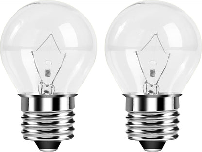 Appliance Oven Light Bulb 40W, Refrigerator Over Hood Stove Microwave Replacement Bulb, High Temperature Resistant A15