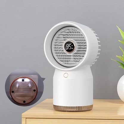 ENZZ Car Air Conditioner, USB Powered, Fast Cooling, Mini Camping Air Conditioner for Home, Office, Car