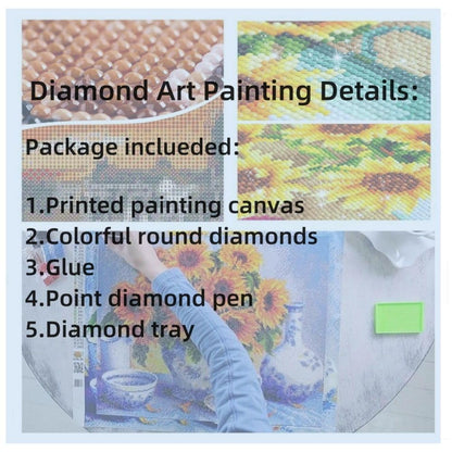 DIY 5D Diamond Art American Native Indian Chief and Horse Paint with Full Drill Round Diamond Gems Painting by Number Kits for Adults Art Craft Home Wall Decor 11.8x15.8in(3)