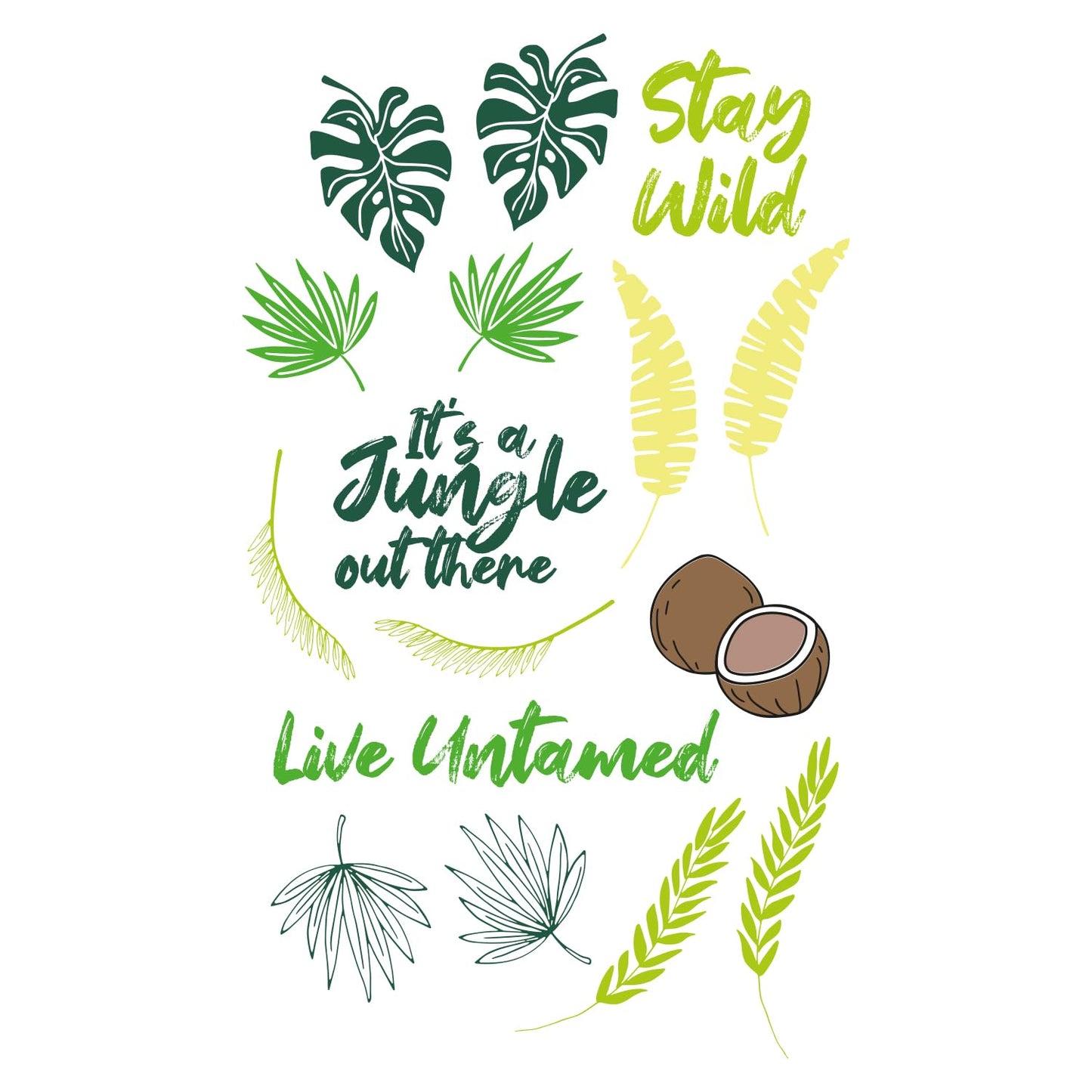 Sizzix Clear Stamps Set – Stay Wild by Catherine Pooler
