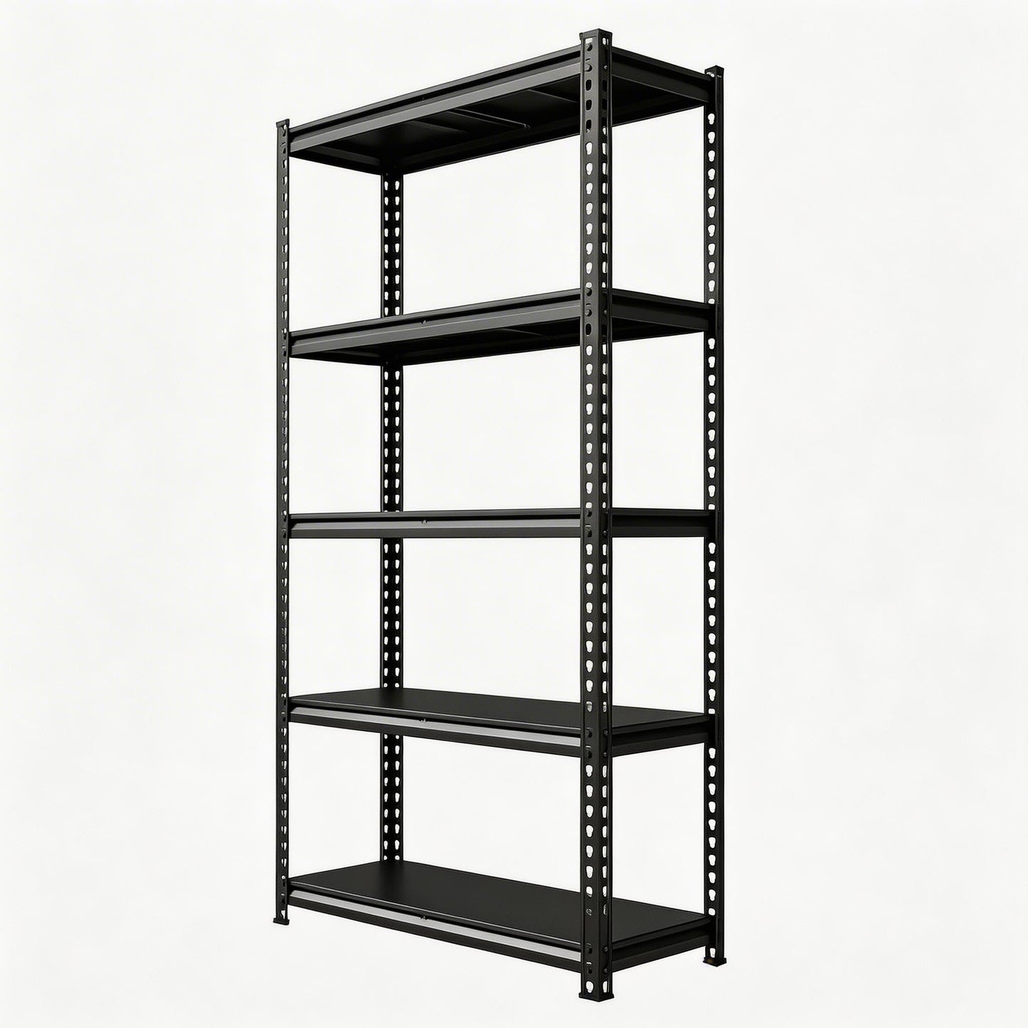 JoanKaren 2 in 1 5 Tier Garage Shelving Unit 36x16 in, 3850 LB Capacity Heavy Duty Steel Utility Shelves, Adjustable Industrial Storage Racks for Basement Closet Laundry Kitchen