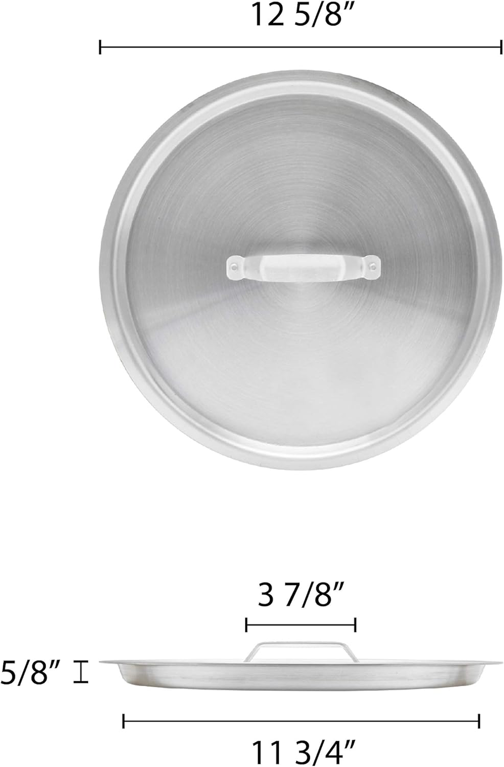 Thunder Group ALSKSU114 Sauce Pot Lid, 14 Qt, 12-5/8" Dia.