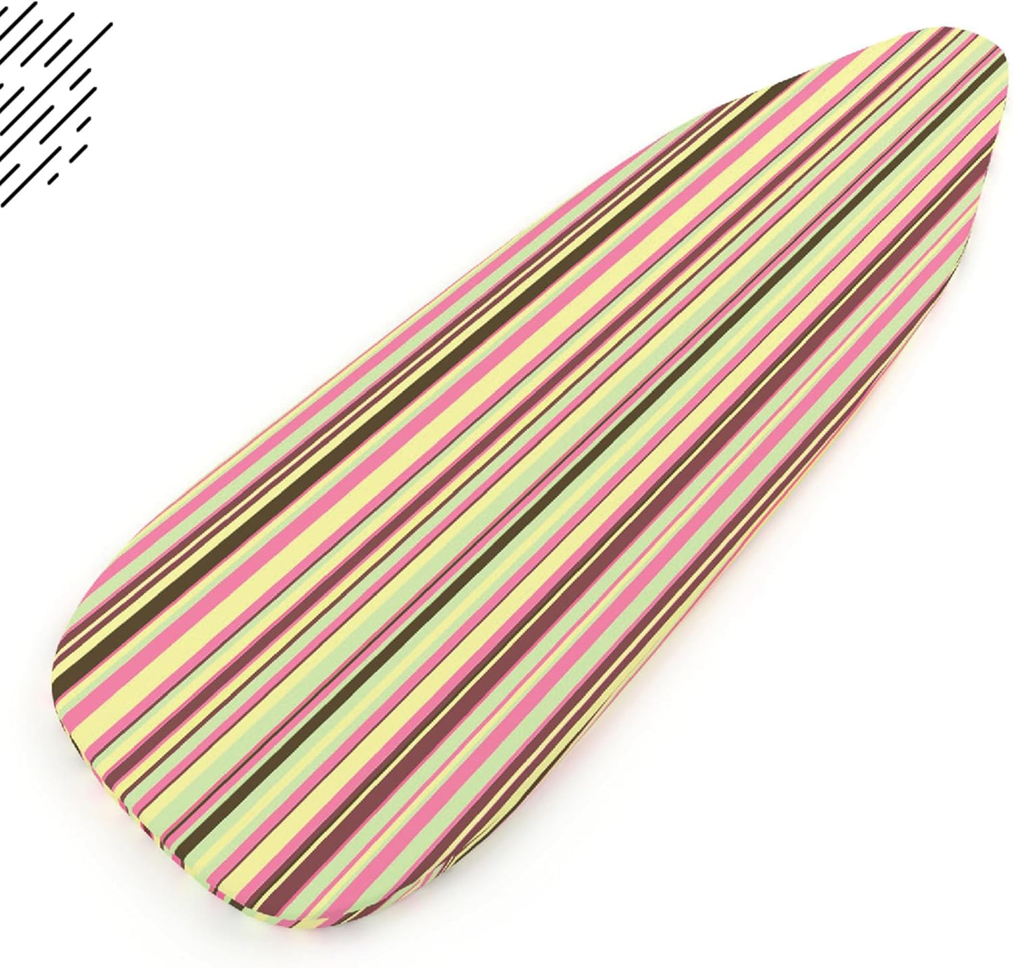 Encasa XO Ironing Board Cover and Pad - Thick 4mm Felt, Fits Medium Boards 42"x14", Stain-Safe Dye
