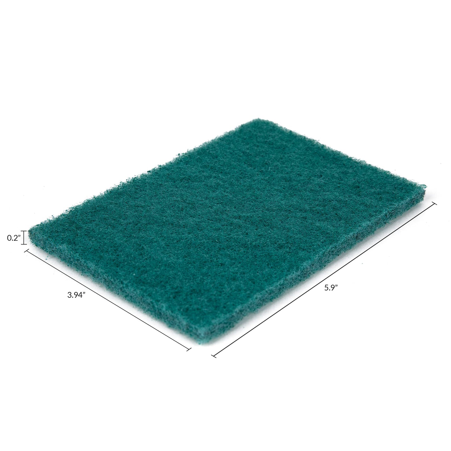 50-Pack Heavy Duty Green Scouring Pads 4x6 Inch | Reusable Non-Scratch Scrub Pads for Kitchen, Dishes, Pots, Pans, Grills & Household Cleaning | Multipurpose Scrubbers for Tough Stains
