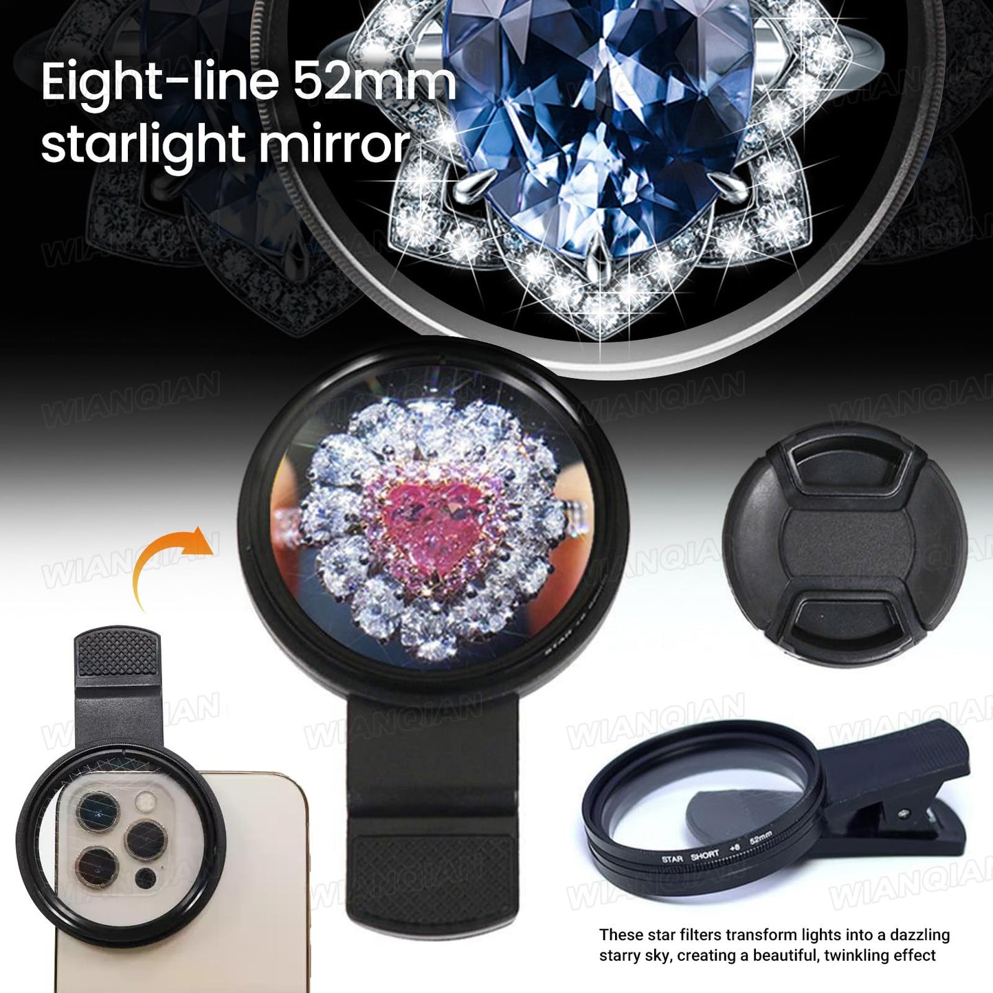 LHUITUI Mini Photo Studio Softbox, Jewelry Photography Video, Jewelry Shooting Tent Softbox, Black and White Background, 1kg Load Capacity, for Home Studio Jewelry Shots TB200
