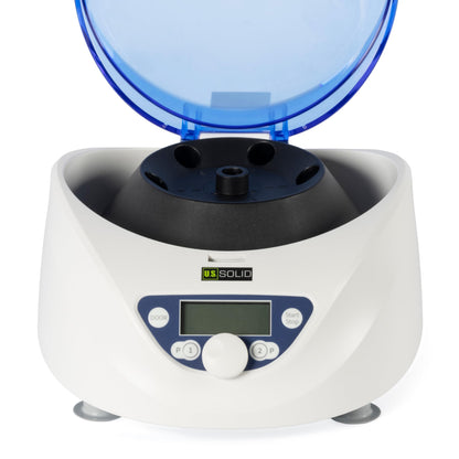 U.S. Solid Benchtop Centrifuge - 6 x 1.5-5mL/7mL/10mL/15mL, 300-5000 RPM, 2600xg RCF Desktop PRP Lab Centrifuge Machine
