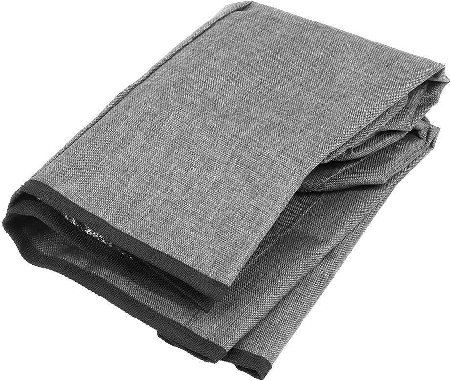 Dust Cover for Round Pressure Cooker with Pocket, Kitchen Appliances Accessories (Gray)