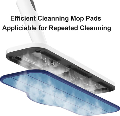 Newbealer Microfiber Steam Cleaner Pads - 6 PCS Durable, Washable & Reusable for NB282C
