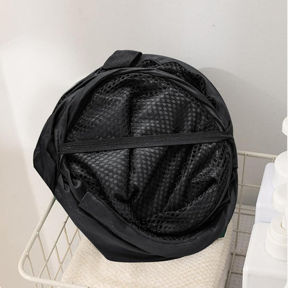 2Pack Mesh Pop Up Laundry Hamper, Foldable Laundry Basket with Side Pocket for Nursery, Laundry Room & Travel