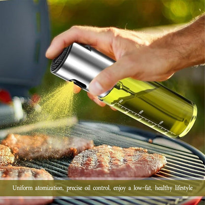 Gyinere 2 Pcs Oil Sprayer For Cooking,Olive Oil Sprayer,Light-Proof 100ml Food Oil Dispenser For Kitchen,For Kitchen Gadgets, Air Fryer,Salad, Frying,Bbq