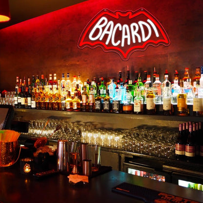 Neon Signs for Wall Decor，Neon Lights for Bedroom Led Business Signs Suitable for Drinks Shop、Man Cave、Christmas Gifts，16 * 10Inch(red)