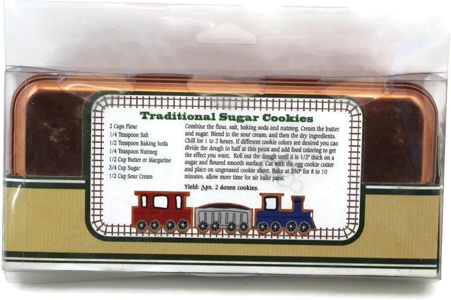 Train Cookie Cutter Set, 3 Piece Copper Plated