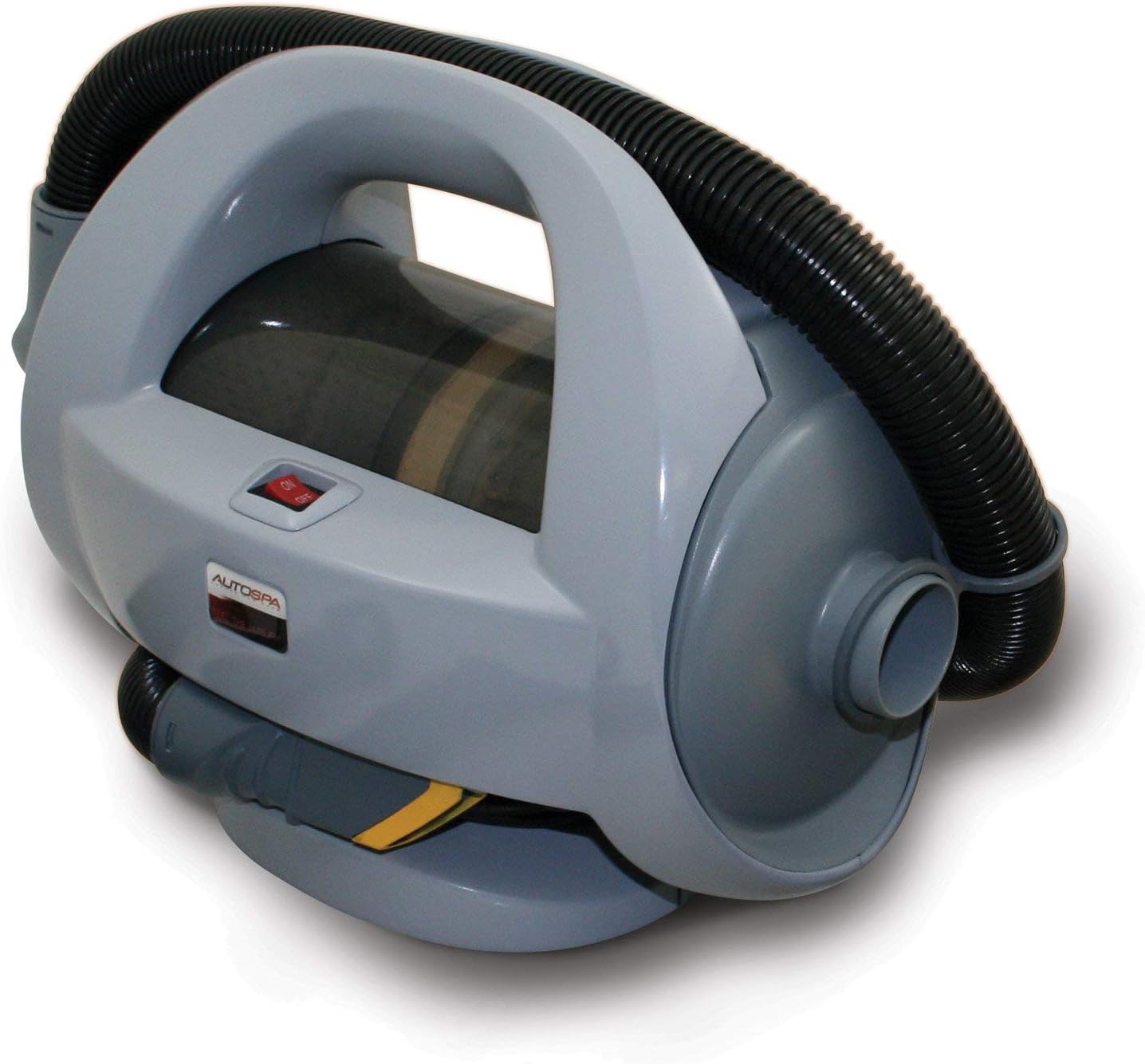 AutoSpa 94005AS Bagless Auto-Vac Hand-Held Vacuum, 120V, Grey