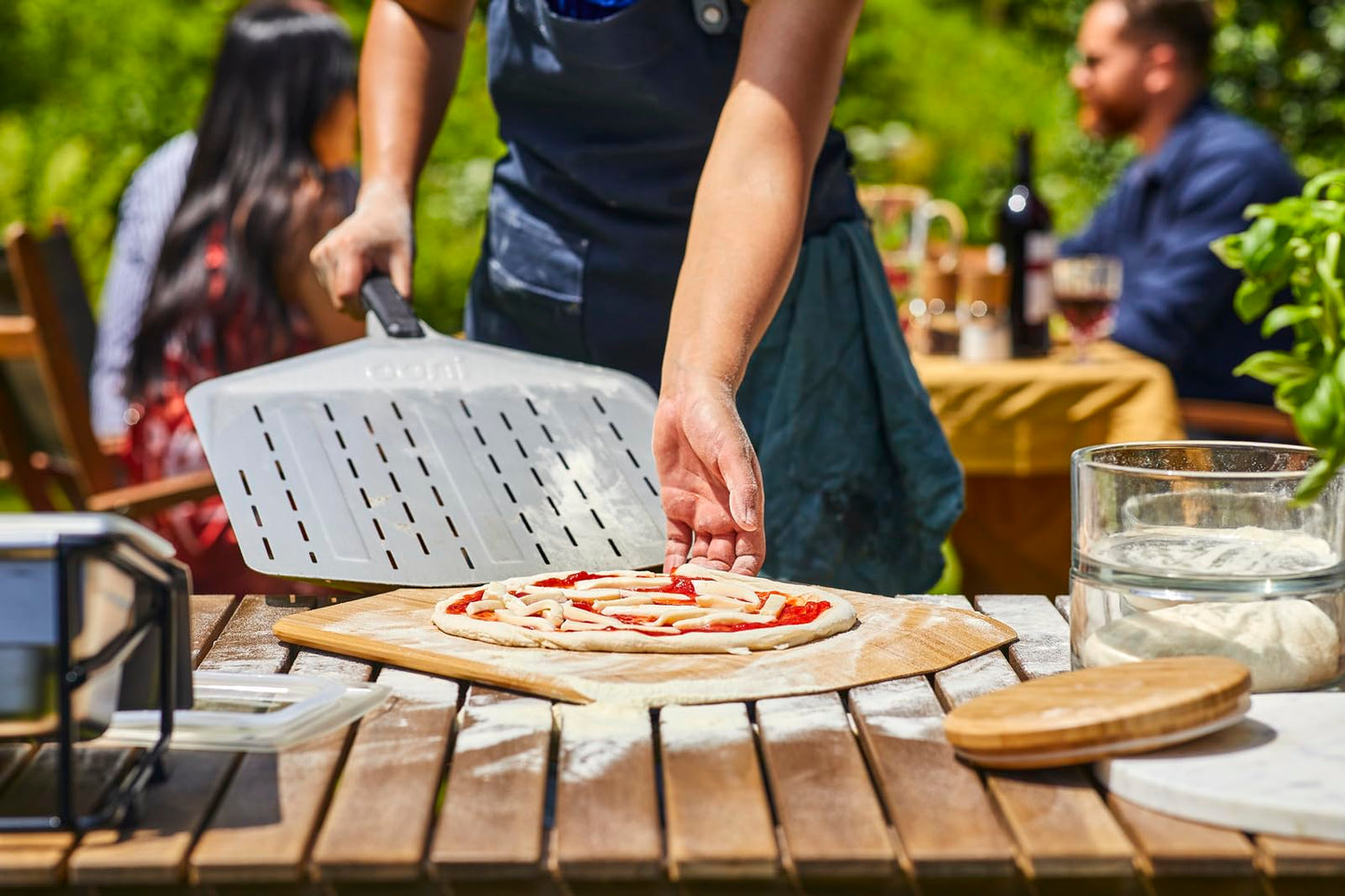Ooni Karu 2 Essentials Pizza Oven Bundle - Includes 12" Perforated Pizza Peel and Cover
