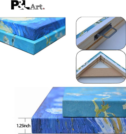 P&L ART Personalized Canvas Prints - Transform Your Photos into Stunning Wall Art | Framed 8x10