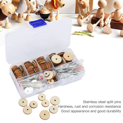 Doll Joints Set,Cotter pin Joints for Dolls Doll 45mm 12 mm Fiber Board Teddy Bear Joint Connector Making Supplies t pins Bears 25mm Toy Rotating disc 12mm 20mm Waldorf,Doll Making 50 Set Doll