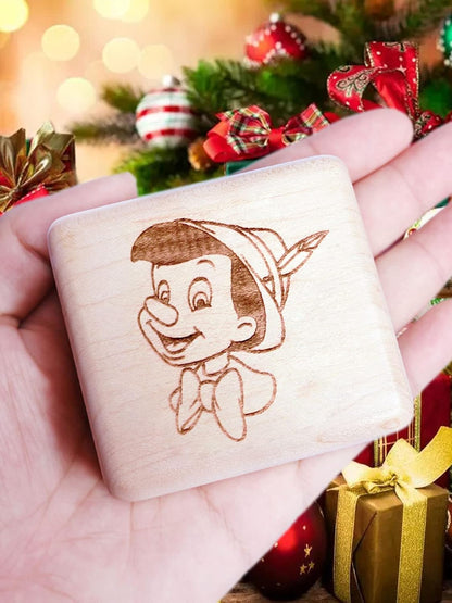 Sinzyo When You Wish Upon a Star Music Box, Vintage Musical Box Gift for Birthday, Valentine's Day, Christmas