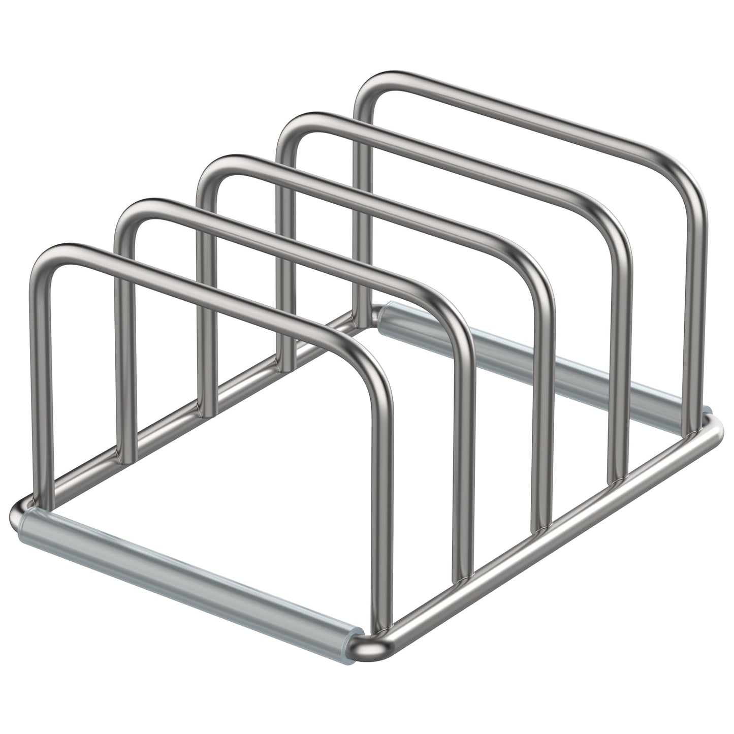 KORRTFID Cutting Board Organizer Stand Holder,304 Stainless Steel Chopping Board Holder,Pot Pan Lid Holder Rack kitchen Shelf Bakeware,Cookie Sheets Organizer (1.0 Inch Width Slots)