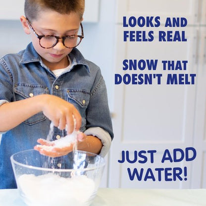 Jumbo Instant Snow - Fake Artificial Snow for Winter Fun | 30 Gallon, As Seen on Shark Tank