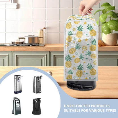 Pineapple Can Opener Cover, Reusable Electric Can Opener Protector Dust Cover Fits Most Electric Can Openers
