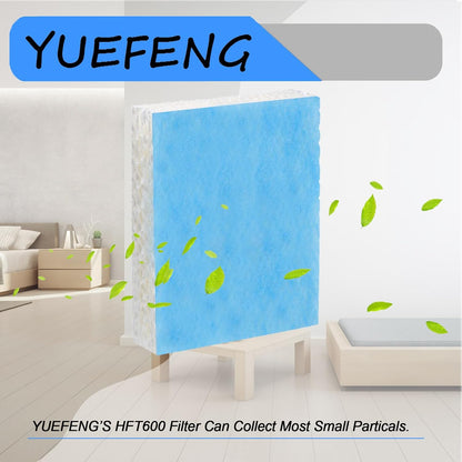 YUEFENG Humidifier Replacement Filter T for Honeywell Top Fill Humidifier HEV615 and HEV620, 6pcs