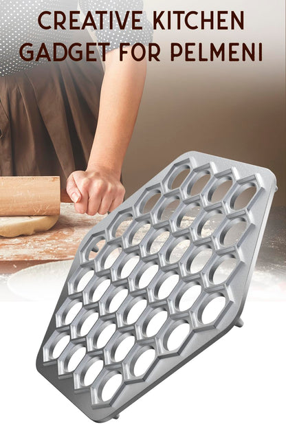 Russian Ravioli Maker Dumplings Mold Pelmeni Metal Mold Siberian Pelmeni Meat Dumpling Maker Machine Ravioli Cutter 1302439