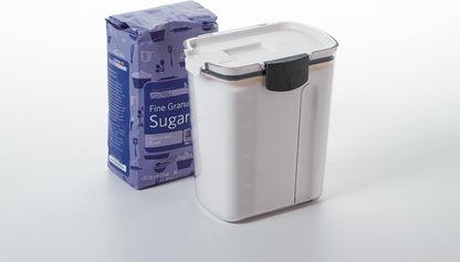 1 ProKeeper Sugar & Flour Storage Container Piece, Clear, Airtight Seal for Freshness